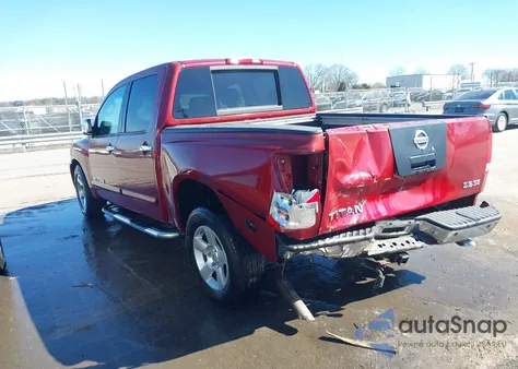 2005 Nissan Titan Se from USA, damaged, VIN 1N6BA07A05N572097